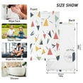 thumbnail image 6 of Yayeee 100% Cotton Hand Towels for Bathroom 16" x 28" Soft Absorbent Kitchen Towel, Colorful Triangles, 6 of 7