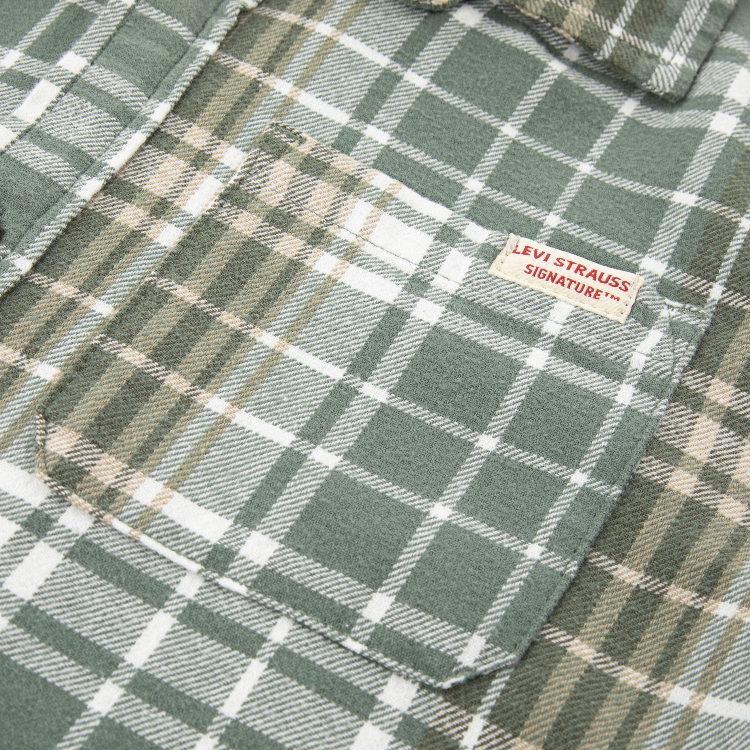 Levi Strauss Signature Boys Hooded Plaid Flannel, Sizes 4-18
