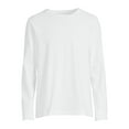 thumbnail image 2 of George Men's Crewneck Tee with Long Sleeves, Sizes XS-3XLT, 2 of 5
