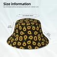 thumbnail image 5 of Kdxio Reflective Bucket Hat - Sunflowers Print Bucket Hat for Men,Women, 5 of 9