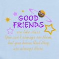 thumbnail image 2 of CafePress - GOOD FRIENDS Body Suit - Baby Light Bodysuit, Size Newborn - 24 Months, 2 of 4