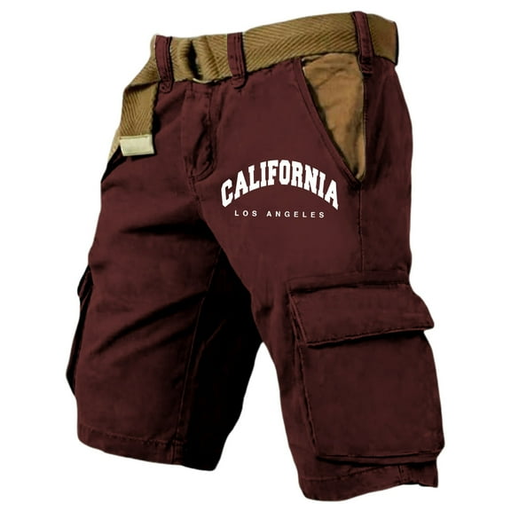 Men's Summer Loose Pocket Shorts Are Casual And Comfortable Breathable Sports Shorts
