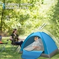 thumbnail image 4 of LSLJS Outdoor Camping Double 1 To 2 Person Automatic Tent, Oxford Tent, 4 of 6