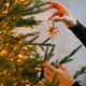 thumbnail image 5 of Juego de adornos para árbol de Navidad | Colgante de estrella octogonal | Adornos de plástico con perlas en rojo, azul, dorado, café, naranja y rosa | Decoración navideña fácil de colgar para, 5 of 6