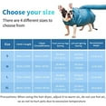 thumbnail image 3 of Goaxuzt Dog Drying Coat Portable Pet Quick Dry Bag Grooming Accessories Use with Hair Dryer for Dogs and Cats, S, 3 of 8