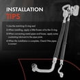 thumbnail image 6 of A-Premium Black A/C Manifold Suction and Discharge Hose Assembly, 6 of 8
