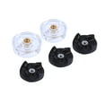 thumbnail image 2 of Noref Rubber Gears, Replacement Rubber Gear,Replacement Parts 2 Base Gear + 3 Blade Gears Spare Part for Magic Bullet 250W Juicer, 2 of 8