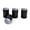 Black, variant on Wonder Woman USA American Flag Logo Tire Rim Wheel Aluminum Valve Stem Caps