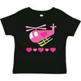 thumbnail image 3 of Inktastic Valentine Pink Heart Helicopter Boys or Girls Baby T-Shirt, 3 of 5