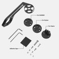 thumbnail image 2 of Soporte para ordenador de bicicleta YONGSHENG para Bryton Garmin Gopro gris, 2 of 4