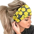 thumbnail image 1 of Diadema elástica con estampado de bolas para mujer, 1 bandana para el pelo, pañuelo para la cabeza para mujer, 1 of 3