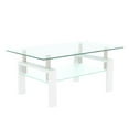 thumbnail image 4 of White tube legs, 45.1lbs net weight - For living room, modern design, 4 of 6