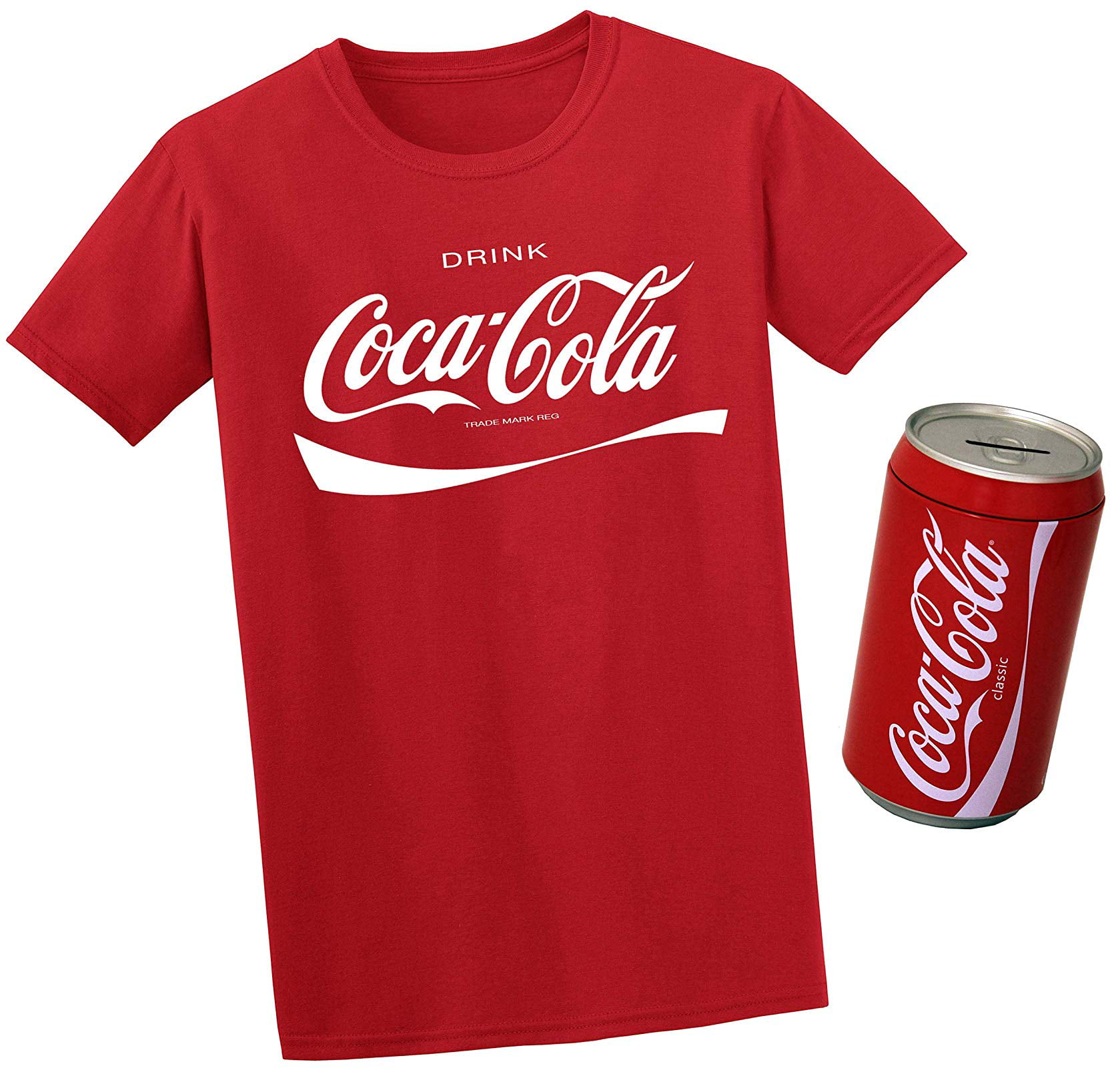 Details about   Coca-Cola Red T-shirt Tee Size Large Coke It's the Real Thing 100% Cotton 