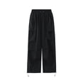 thumbnail image 3 of Pantalón Cargo Pantalones Cargo Mujer American Y2k Vintage Cargo Pantalones Streetwear (Negro L) Ygjytge para Mujer Negro T L, 3 of 6