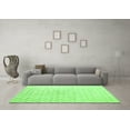 thumbnail image 3 of Ahgly Company Indoor Square Trellis Green Contemporary Area Rugs, 5' Square, 3 of 4