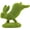 Jumping, variant on Easter Bunny Decor, Moss Bunny Figurine Flocked Rabbit Decor for Garden Home Office Party Desk Table Top