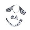 thumbnail image 2 of 3 piezas de diadema para perro, pajarita, cola, suministros de decoración para fiestas, kit de disfraces elegantes negro, 2 of 8