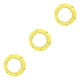 thumbnail image 3 of Almohadilla de repuesto Eigraketly para trampolín acolchado de seguridad Cubierta de resorte Amarillo 1,5 m, 3 of 6