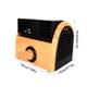 thumbnail image 4 of Mini ventilador de escritorio portátil de grano de madera de 3 velocidades ventilador de refrigeración silencioso Retro para decoración de oficina en casa enchufe de EE. UU. Advancent HA002070-02B, 4 of 6