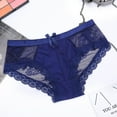 thumbnail image 2 of Bwdbhd Underwear Women Underwear for Women Panties for Women Brief Cotton Underwear Blue,M, 2 of 3