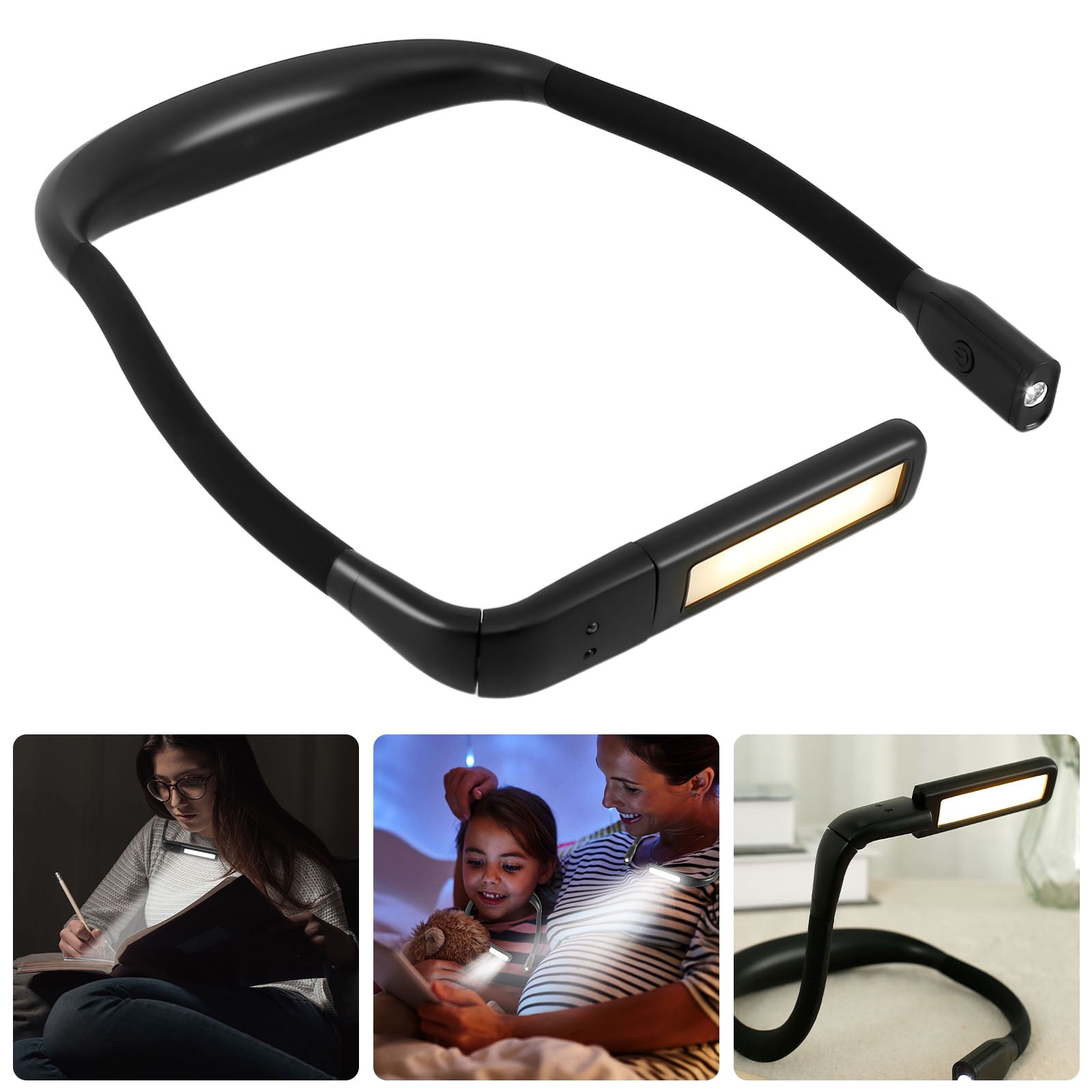 Mamamax LED Neck Reading Light,LED Neck Book Light,1800mAh Rechargeable