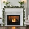 thumbnail image 4 of 71-Inch Christmas Pine Garland with Soft Flexible Needles, Realistic Green Foliage for Holiday Decor B, 4 of 8