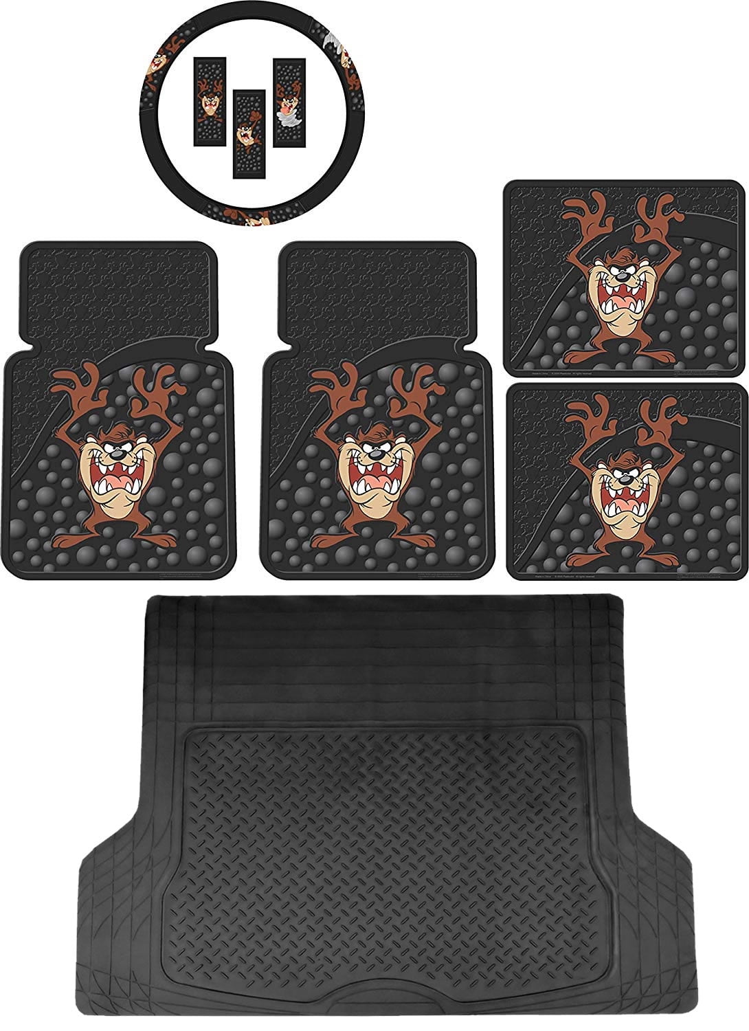 Car & Truck Seat Covers Looney Tunes Tasmanian Devil Taz Classic Car