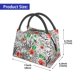 thumbnail image 2 of Disketp Roses Mixed Zebra 1 Bolsa Térmica Estampada, Bolsa Térmica Aislante para Almuerzo, Playa y Campamento, 2 of 6
