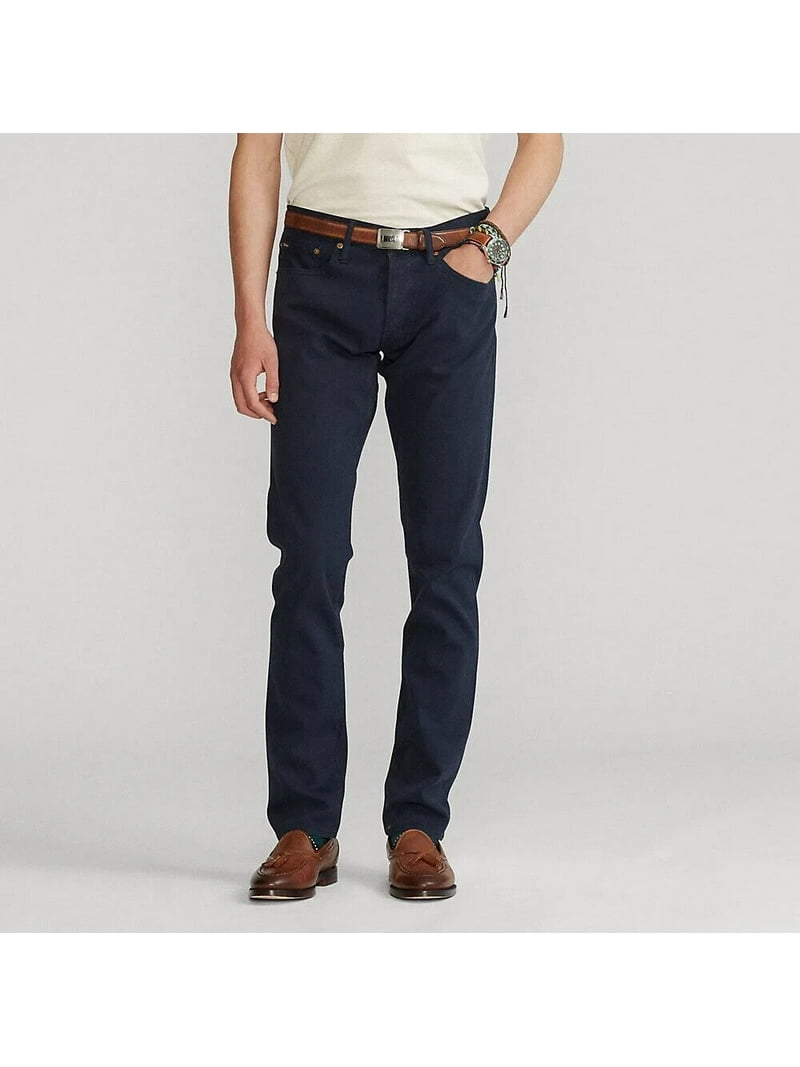 パンツ Polo Ralph Lauren The Sullivan Slim 32 Polo Ralph Lauren Sullivan Slim Allover Pony Logo Mens Zip-Fly