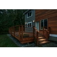 thumbnail image 6 of GKOplus 4 Pack 12V 3W Surface Mount Low Voltage LED Step Light with Horizontal Louver Faceplate for Steps Decks Pathway Yard Stairs Fences, IP65 Rated for Outdoor Waterproof, Ideal for Wet Locations, 6 of 6