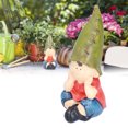 thumbnail image 4 of Escultura Enana, Resina Pintada A Mano Vivid Cute Elf Estatua Decoración De Jardín Respetuoso Con El Medio Ambiente Para Césped Para Dormitorio, 4 of 8