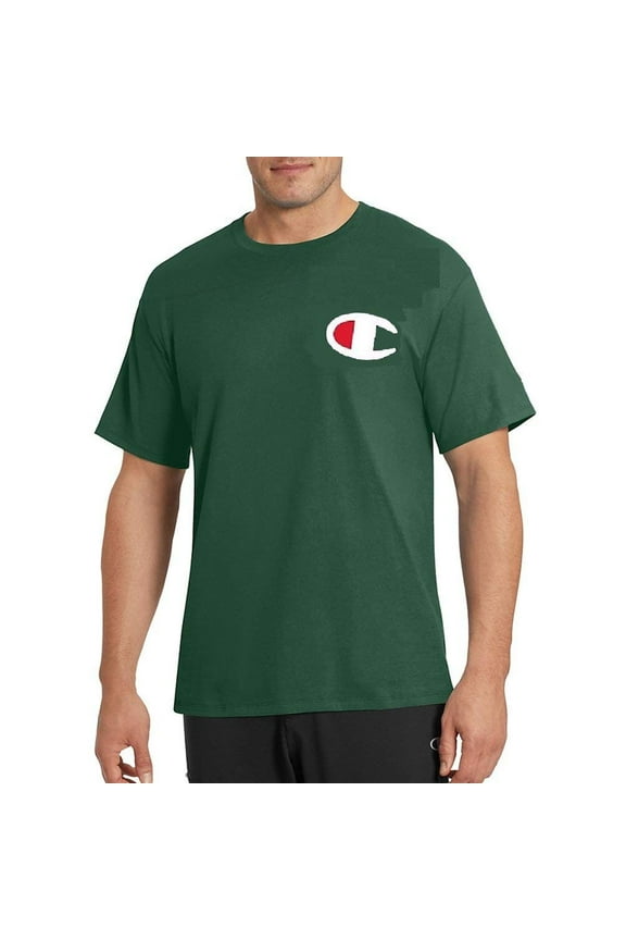 Men's Big & Tall Graphic Logo T-Shirt 3XL, Dark Green