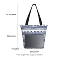 thumbnail image 5 of Kdxio Sea Underwater Animals1 Women Reusable Grocery Bags Foldable Ripstop,Reusable Shopping Bags for Shopping,Gym,Gift, 5 of 8