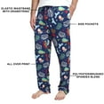 thumbnail image 5 of CHRISTMAS VACATION Logo All Over Print Mens Pajama Sleep Pants Loungewear-XL, 5 of 6