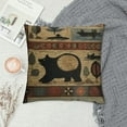 thumbnail image 2 of COMIO Western Rustic Bear Throw Pillows Cover Wild Animal Bear Deer Moose Pillow case Lodge Wildlife Outdoor Cabin Decorative Cushion Pillow Cover for Patio Couch Bedroom, 2 of 5