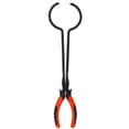 thumbnail image 2 of Pinza de Crisol, 15,4 Pulgadas, Alicados de Joyería de Metal Negro, Pinza de Crisol, Abrazadera Portátil para Horno de Fusión de Oro para Fundir Metalessos, Herramienta, 2 of 7