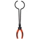 thumbnail image 2 of Pinza De Crisol, 15,4 Pulgadas, Alicates De Joyería De Metal Negro, Pinzas De Crisol, Abrazadera Portátil Para Horno De Fusión De Oro Para Fundir Metales Preciosos, Herramienta, 2 of 7