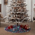 thumbnail image 4 of Fotbe Colorful Dreamcatcher1 Pattern Christmas Tree Skirt, Tree Skirts Plush Christmas Decorations, Christmas Tree Skirts Xmas Decorations Holiday Party Decor-30", 4 of 6
