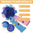 Dog Snuffle BallInteractive Puzzle Dog Toys Encourage Natural Foraging