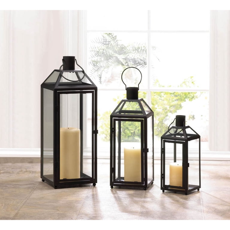 ライト・ランタン GLASS LANTERN mini BLACK LHSver. Zingz & Thingz 12.25