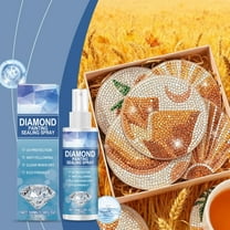 Uutvery Diamond Painting Sealer Spray 100ml, UV Protection Anti-Yellowing Coating, Clear Drying Finish for Handmade Artwork, Craft Sealer Spray
