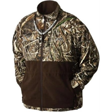 Drake Outdoors DW433M5-XL Waterfowl Eqwader Full Zip Jacket Max-5 (Best Waterfowl Jacket 2019)