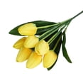 thumbnail image 2 of Prime SHISHIan 1Pcs 7-Head Artificial Flower Latex Real Bridal Wedding Bouquet Home Decoration Mother'S Day Dimulation Flower ，Fake Plants，Christmas Decorations，Fake Flowers，Artificial Plants Indoor, 2 of 3