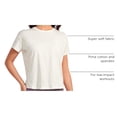 thumbnail image 4 of Remera CRZ YOGA de Algodón Pima Manga Corta Talle M, 4 of 5