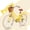 Yellow, variant on KEANO Fantasy 24" Inch Girl Cruiser Youth Teen Bike 7-Speed Hybrid City Bicycle for Girls Ages 8-12 Years with Basket & Beach Cruiser Frame, Yellow
