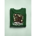 thumbnail image 3 of Merry Kramp-Mas - Prepare For The Ho Ho Horror Women's Sweatshirt, 3 of 4