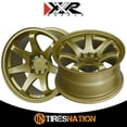 thumbnail image 2 of XXR 551 17x8.25 22et 73.1mm gold wheel, 2 of 5
