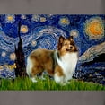 thumbnail image 3 of CafePress - Starry / Sheltie (S&W) T Shirt - Womens Comfort Colors® Shirt, 3 of 4