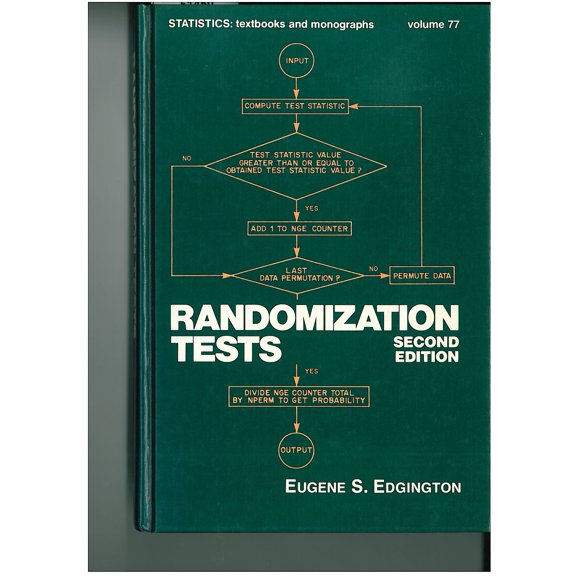 Pre-Owned Randomization Tests (Statistics: A Series of Textbooks and Monographs, Volume 77)