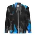 thumbnail image 4 of LOVZFMLL Jackets for Men Pullover Sweater Stand Collar Elastic Solid Color Half Sweater For Men Stand-up Collar Sweater, 4 of 4
